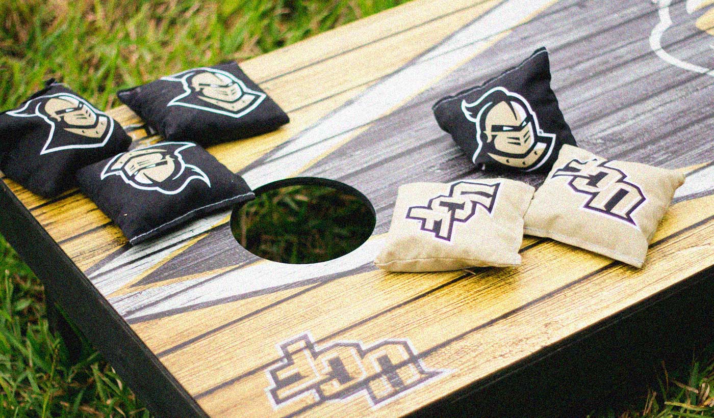 Victory Tailgate Las Vegas Raiders 2' x 4' Solid Wood Cornhole Boards