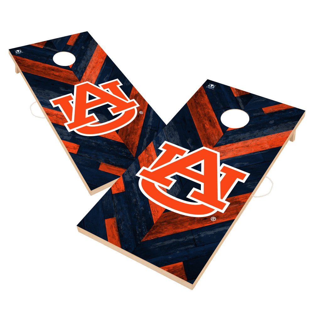 Auburn University Tigers 2x4 Solid Wood Cornhole 