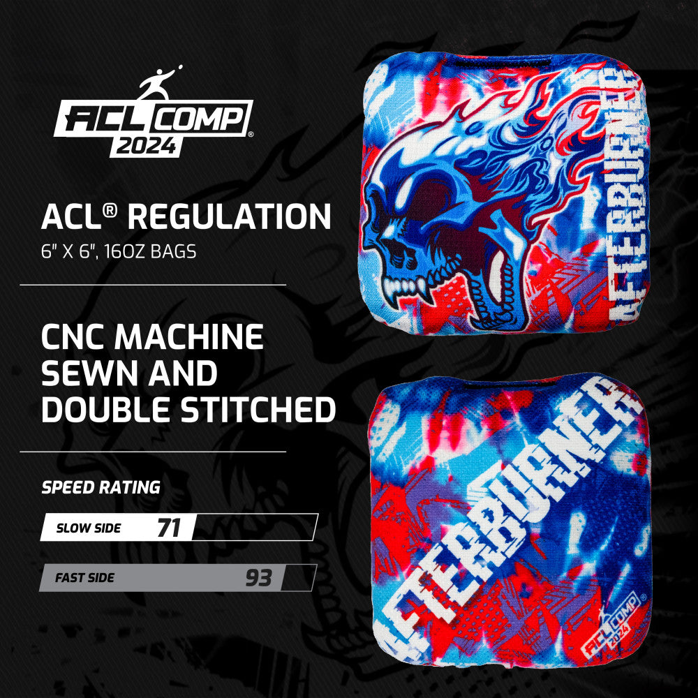 American Cornhole League | ACL® COMP Patriotic Afterburner Cornhole Bags_4