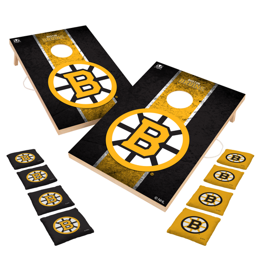 Boston Bruins | 2x3 Solid Wood Cornhole