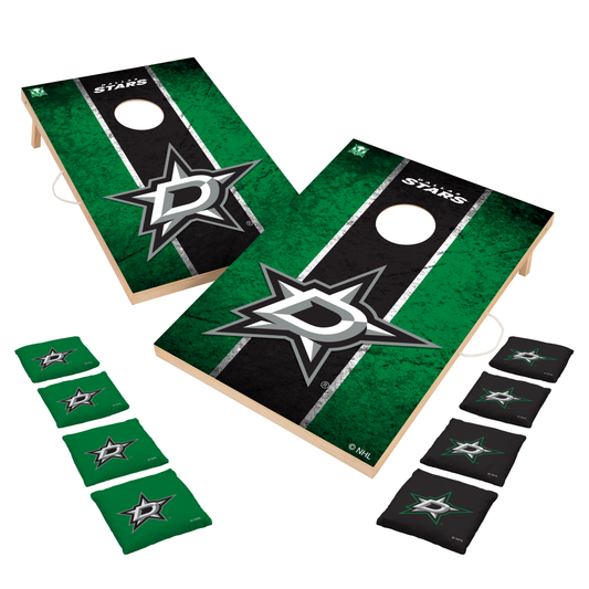 Dallas Stars | 2x3 Solid Wood Cornhole