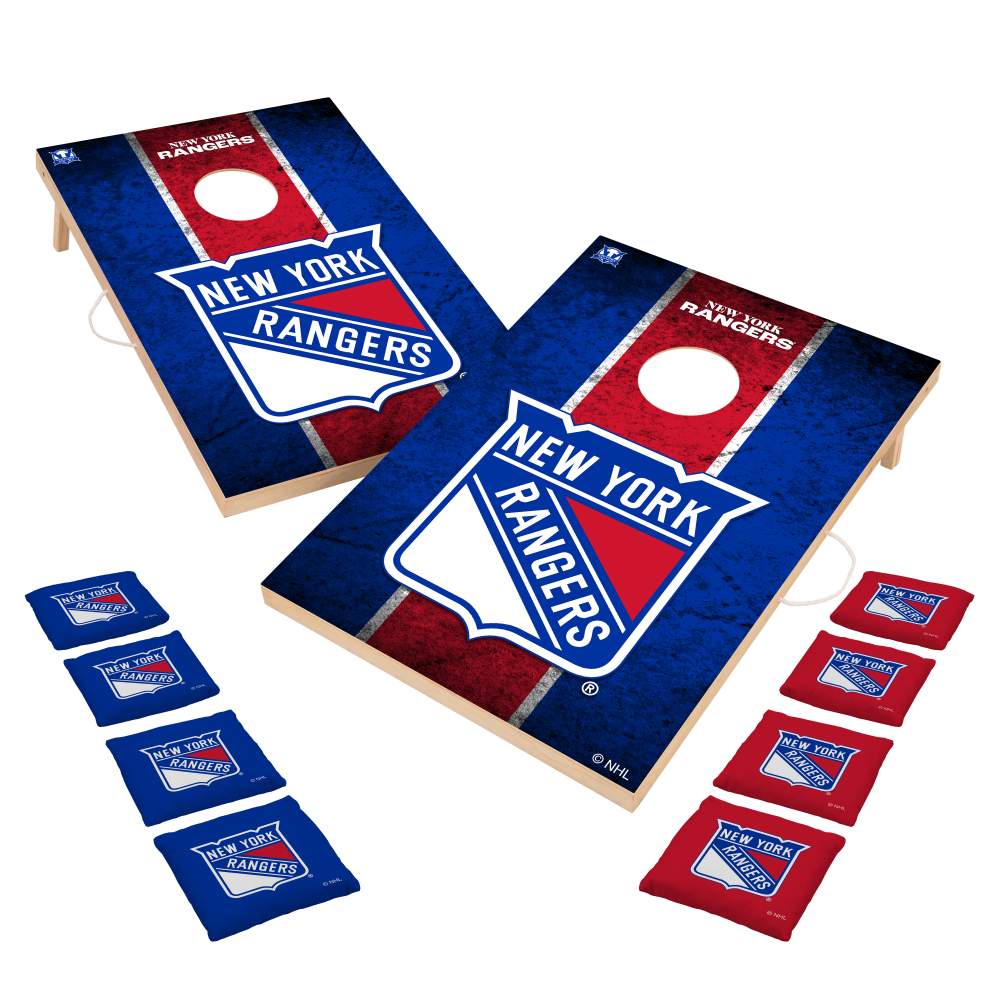 New York Rangers | 2x3 Solid Wood Cornhole