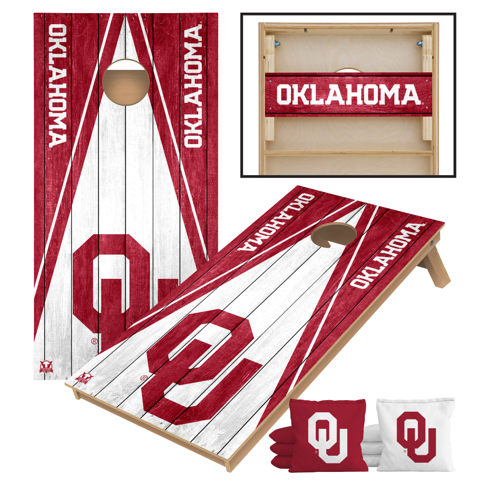 University of Oklahoma Sooners | 2x4 Tournament Cornhole Set