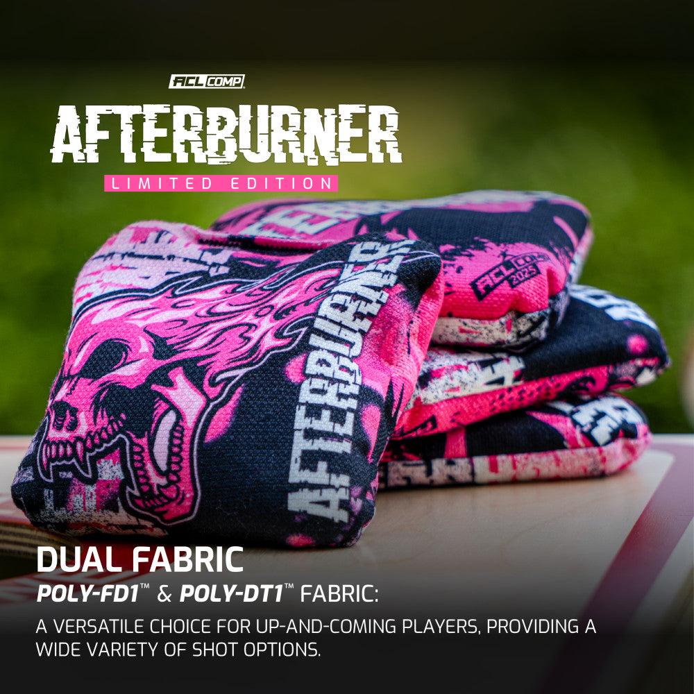 OFFICIALLY LICENSED ACL® COMP - Officially licensed and certified ACL® COMP Afterburner bags with a premium, hard-cover carry case for competitive play. Designed for fans and players looking to develop their game and pursue a competitive edge_2