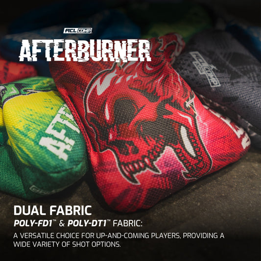 OFFICIALLY LICENSED ACL® COMP - Officially licensed and certified ACL® COMP Afterburner bags with a premium, hard-cover carry case for competitive play. Designed for fans and players looking to develop their game and pursue a competitive edge_2