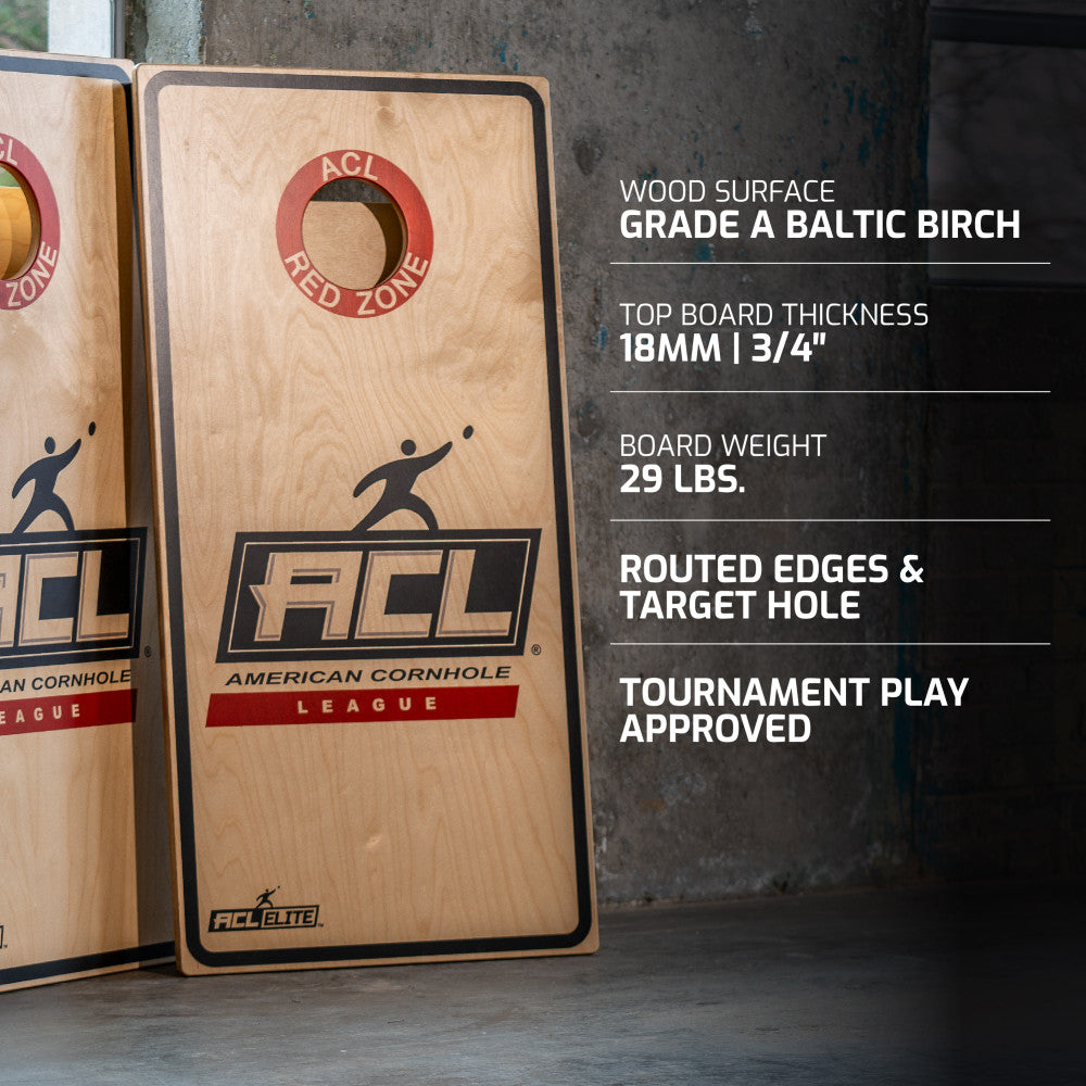 OFFICIALLY LICENSED ACL ELITE: The only officially licensed and certified ACL®️ ELITE 2x4 board for tournament-level play. ACL®️ ELITE equipment is precisely crafted to tournament play standards including material, construction, and finish._2