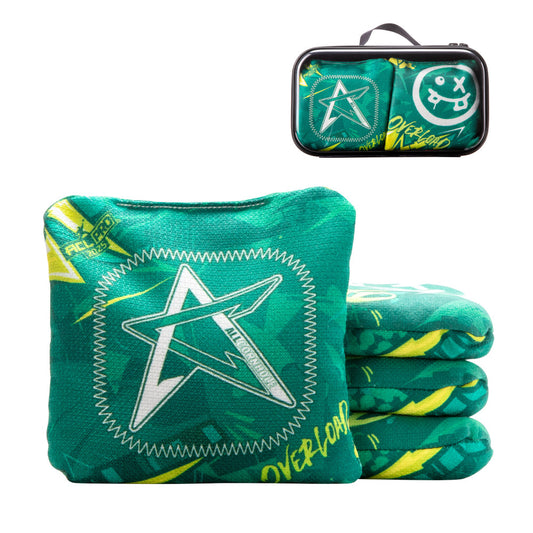 American Cornhole League | ACL PRO Green Overload Cornhole Bags__1