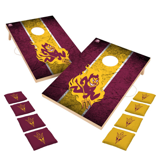 Arizona State University Sun Devils | 2x3 Solid Wood Cornhole_Victory Tailgate_1