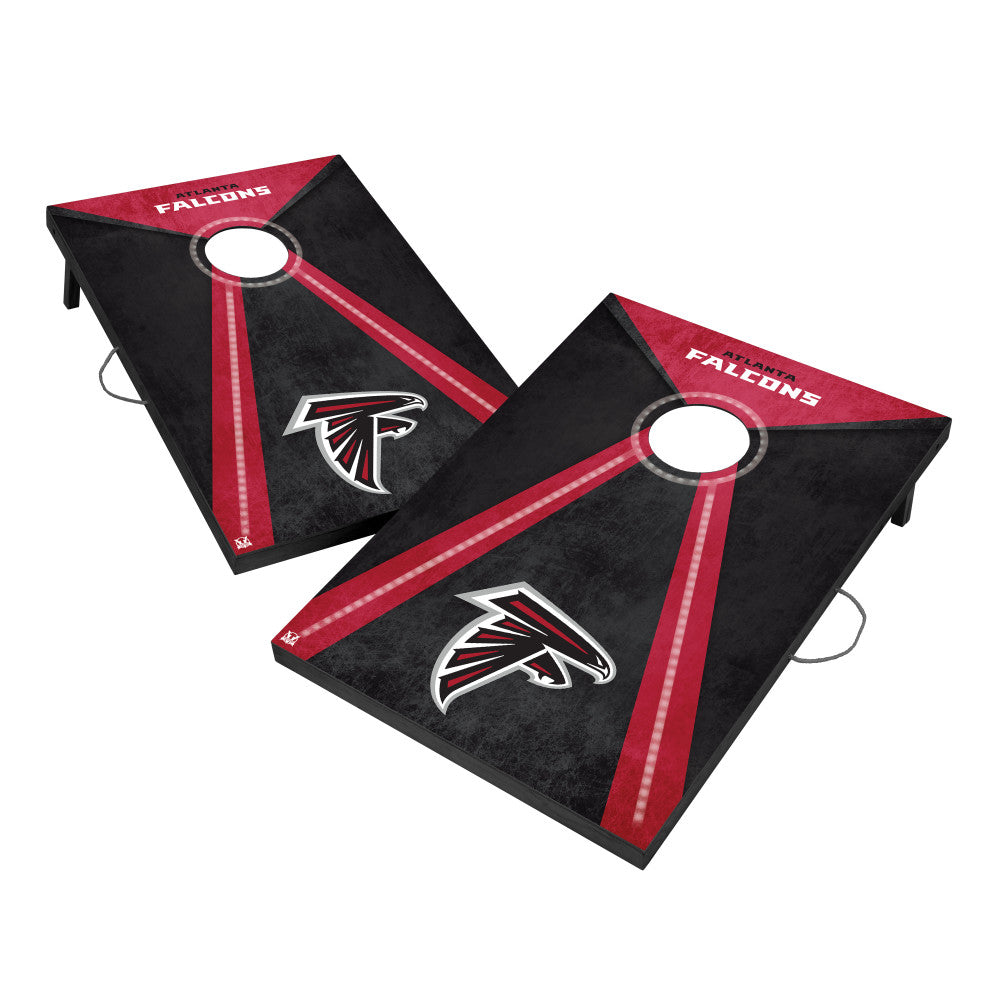 Atlanta Falcons LED 2x3 Cornhole | Victory Tailgate