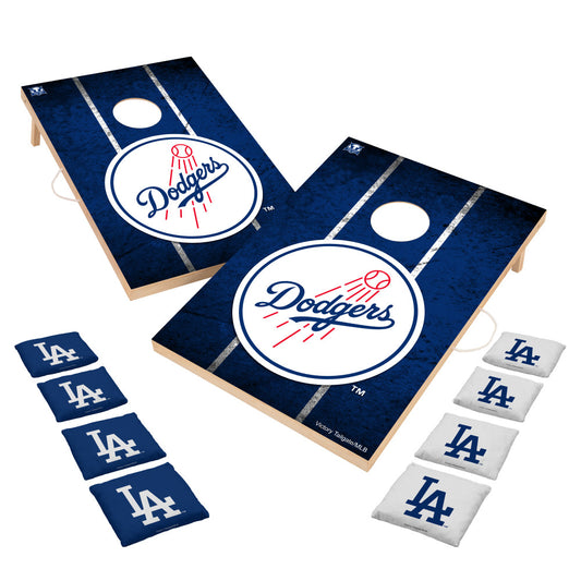 Los Angeles Dodgers | 2x3 Solid Wood Cornhole_Victory Tailgate_1