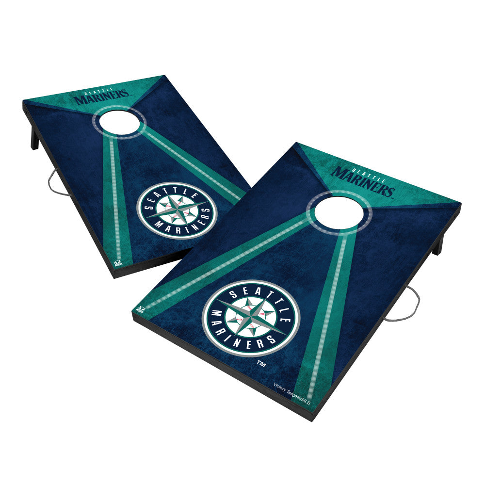 Seattle Mariners | LED 2x3 Cornhole_Victory Tailgate_1