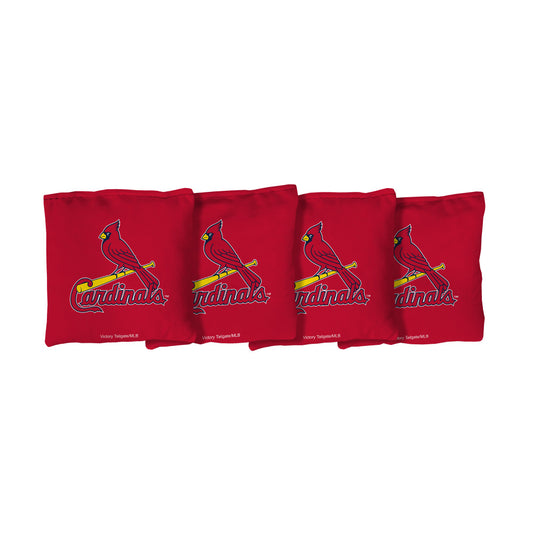 St. Louis Cardinals | Red Corn Filled Cornhole Bags_Victory Tailgate_1