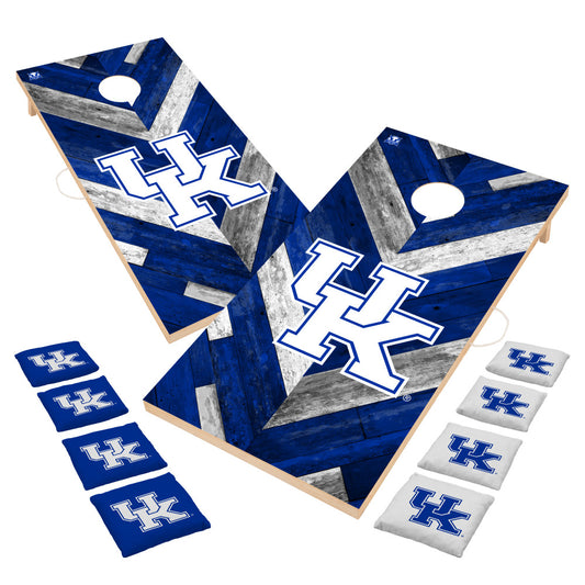 University of Kentucky Wildcats | 2x4 Solid Wood Cornhole_Victory Tailgate_1