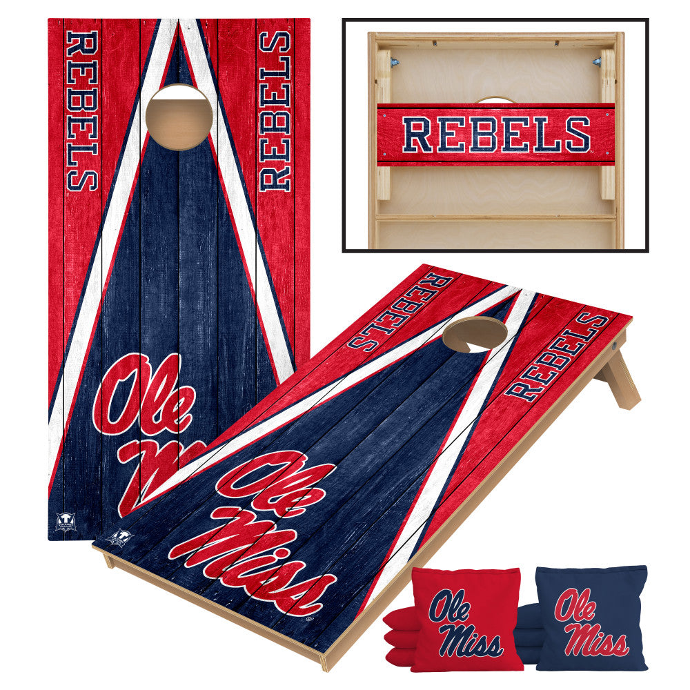 University of Mississippi Rebels | 2x4 Tournament Cornhole_Victory Tailgate_1