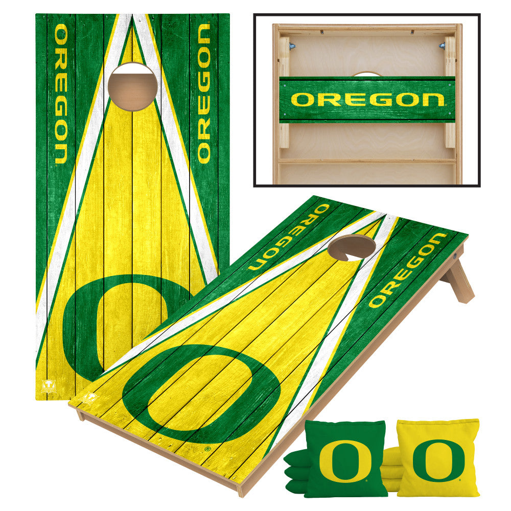 University of Oregon Ducks 2x4 Tournament Cornhole | Victory Tailgate