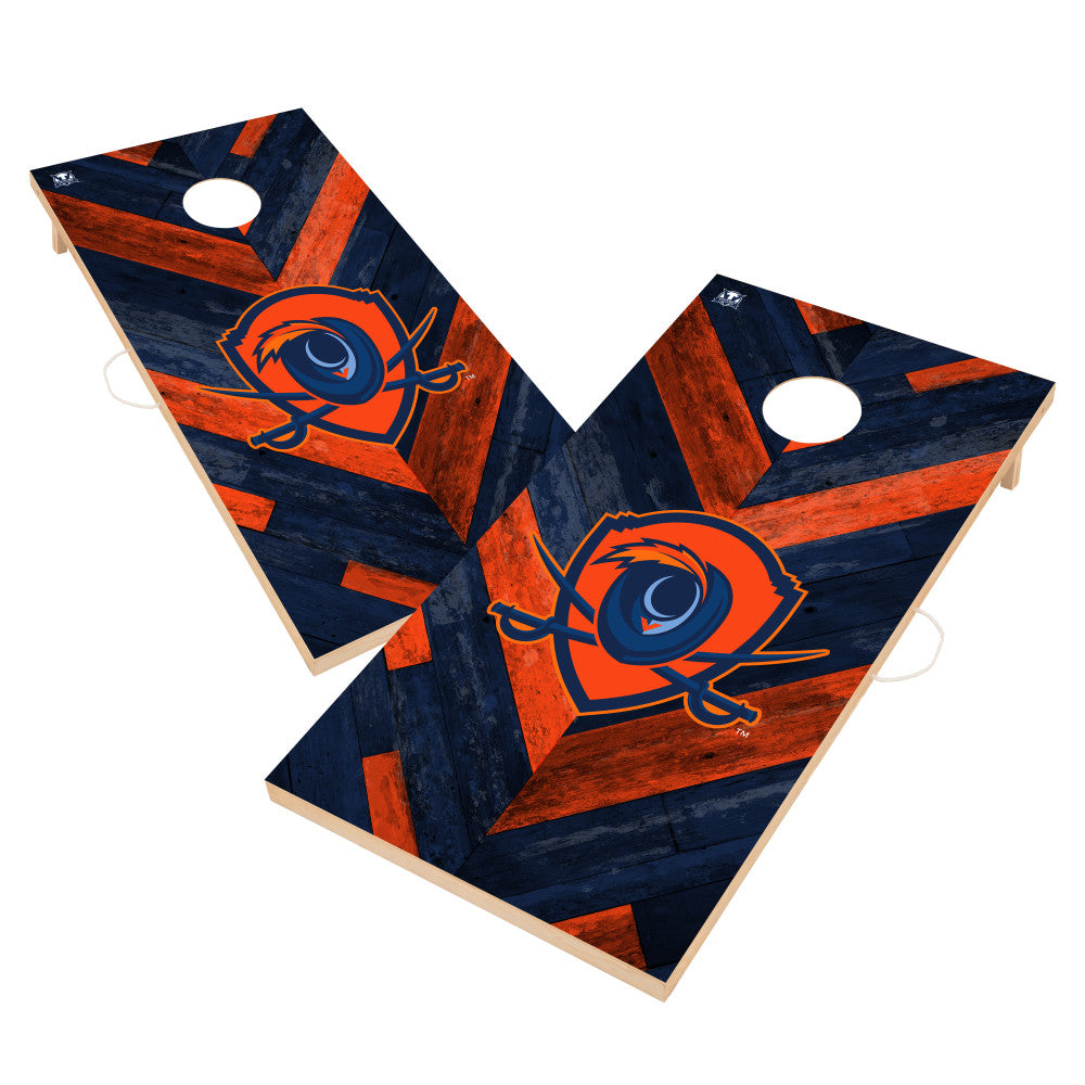 University of Virginia Cavaliers | 2x4 Solid Wood Cornhole_Victory Tailgate_1